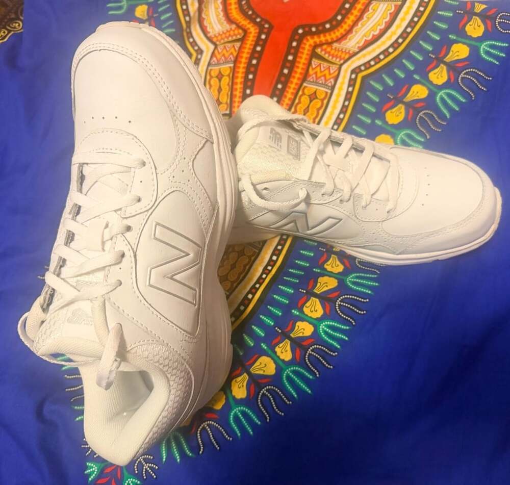 New Balance 456 Walking Shoes White Leather